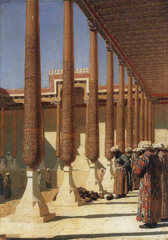 Vasily Vereshchagin Presentation of the trophies oil painting image